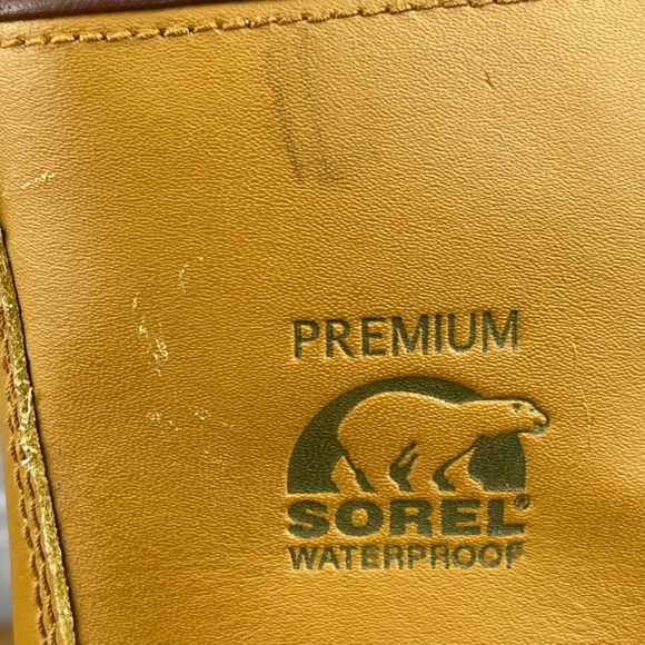 Sorel 1964 Premium Women’s Insulated Duck Boots Brown Leather Weatherproof US 7 - Picture 10 of 12